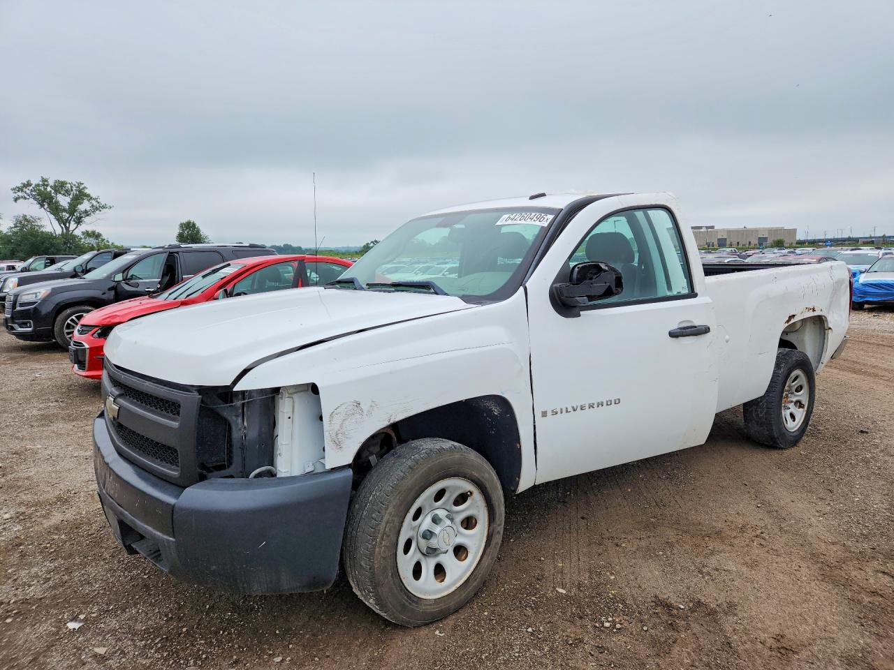 2008 Chevrolet Silverado 1500 Work Truck, VIN 1GCEC14X78Z243838 — По всему кузову