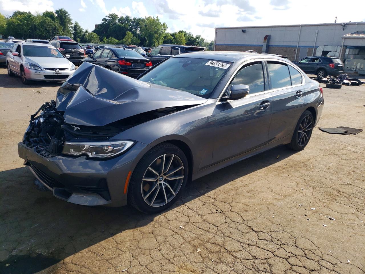2020 BMW 3 Series 330i xDrive, VIN WBA5R7C0XLFH51401 — Front end