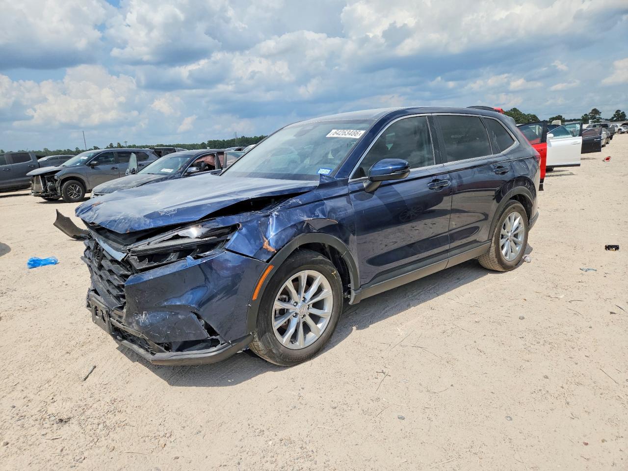 2025 Honda CR-V EX-L, VIN 2HKRS3H75SH321963 — Front end