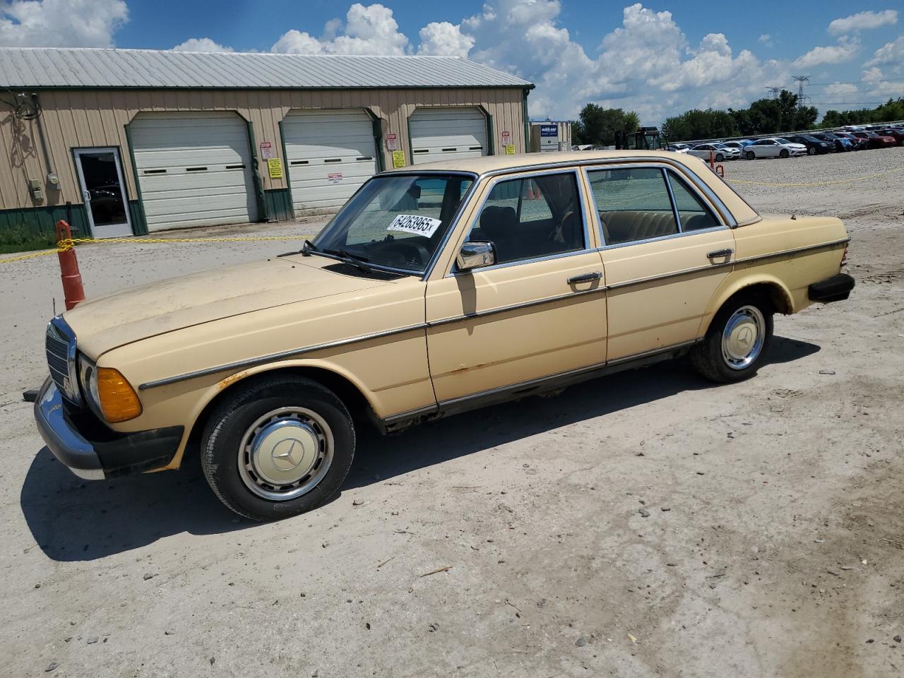 1981 Mercedes-Benz 240 Series 240D, VIN WDBAB23A1BB225239 — Undercarriage