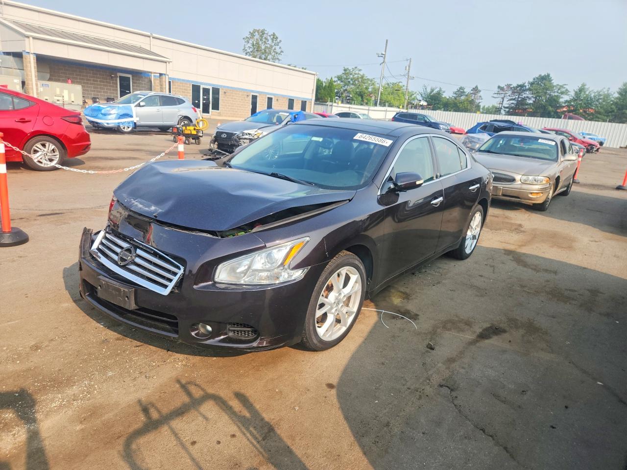 2014 Nissan Maxima SV, VIN 1N4AA5AP6EC478154 — Перед