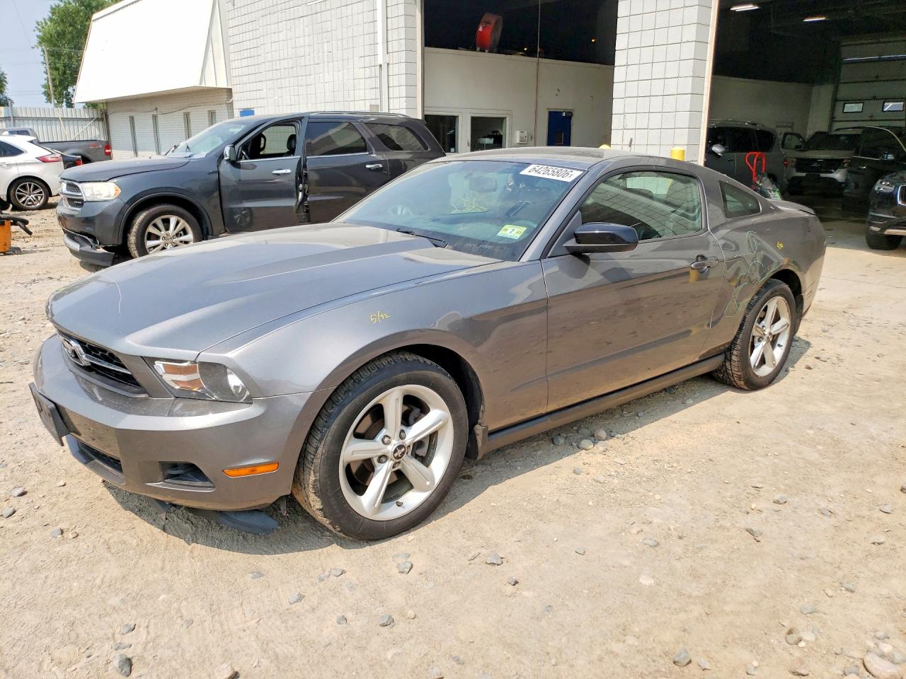 2012 Ford Mustang Premium, VIN 1ZVBP8AM5C5279986 — Rear end