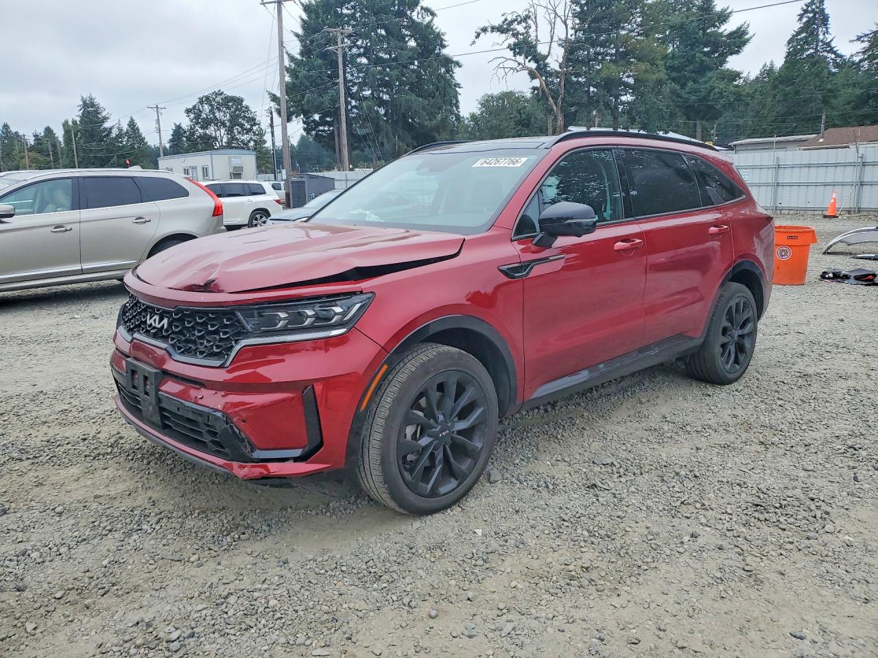 2023 Kia Sorento SX Prestige, VIN 5XYRKDLF4PG238365 — Перед