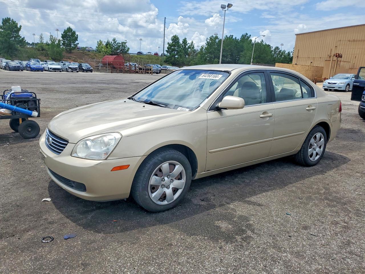 2008 Kia Optima EX, VIN KNAGE123885244942 — Мелкие вмятины и царапины