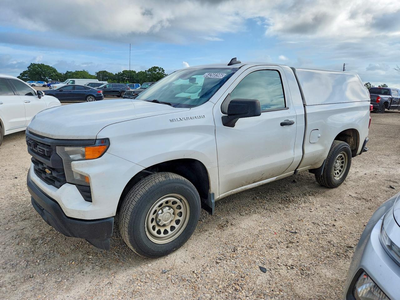 2023 Chevrolet Silverado 1500 Work Truck, VIN 3GCNAAEK6PG340147 — Зад