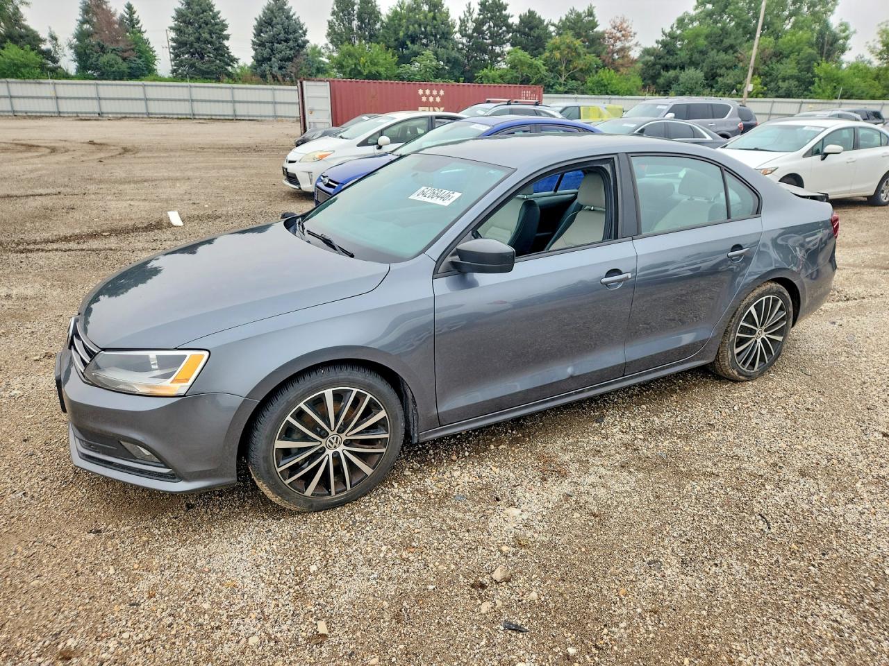 2016 Volkswagen Jetta Sport, VIN 3VWD17AJ5GM386806 — Rear end