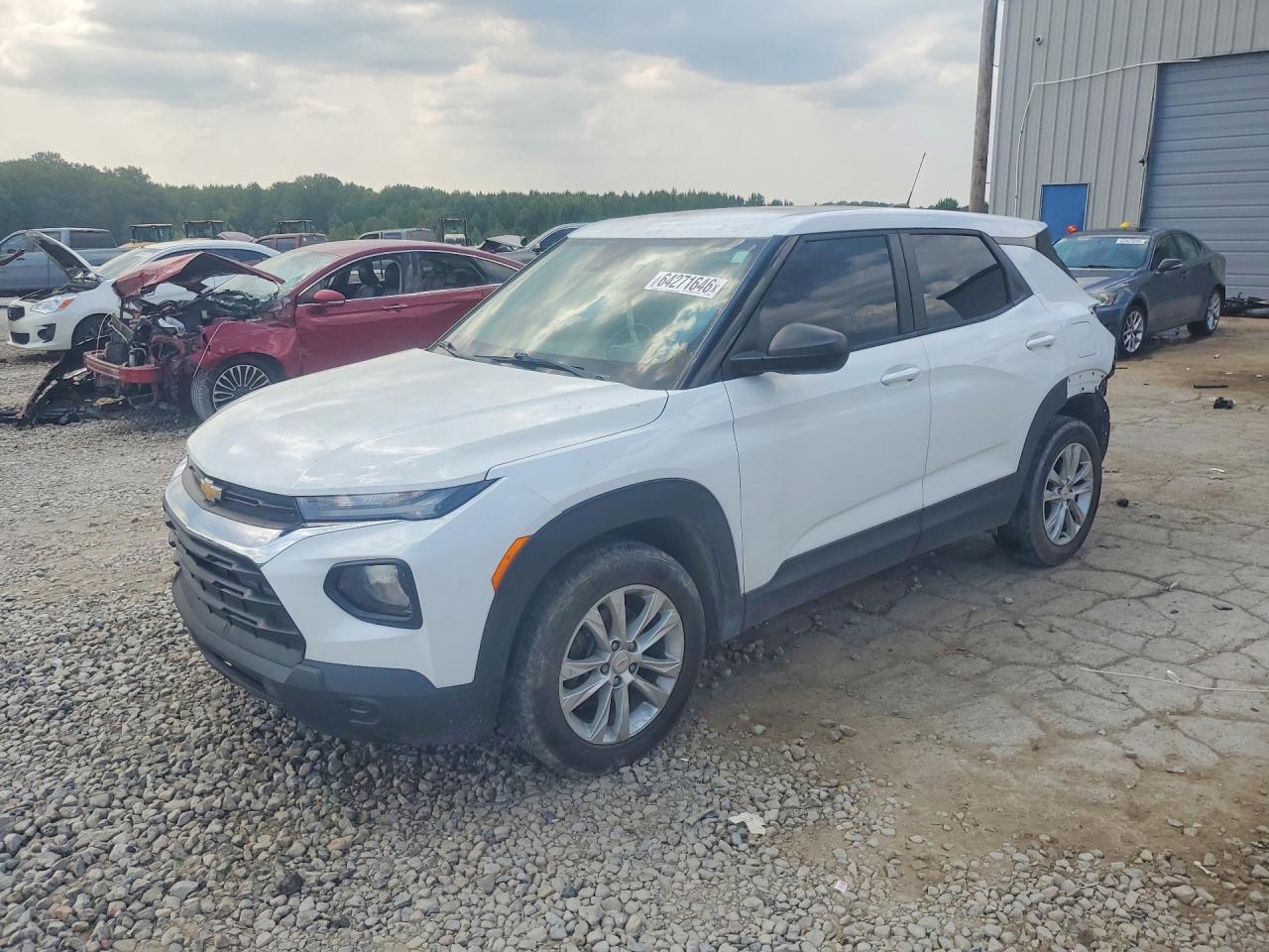 2021 Chevrolet TrailBlazer LS, VIN KL79MMS27MB045090 — Rear end