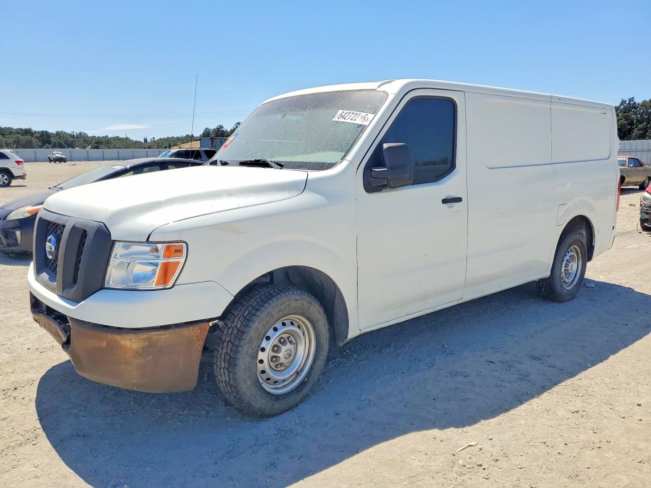 2017 Nissan NV Cargo S, VIN 1N6BF0KM1HN800759 — Front end