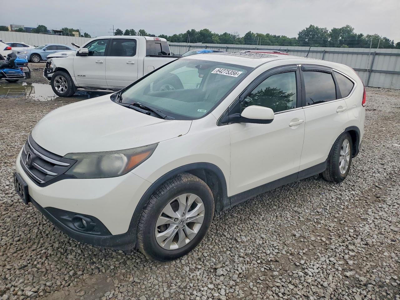 2013 Honda CR-V EX, VIN 5J6RM4H57DL009344 — Undercarriage