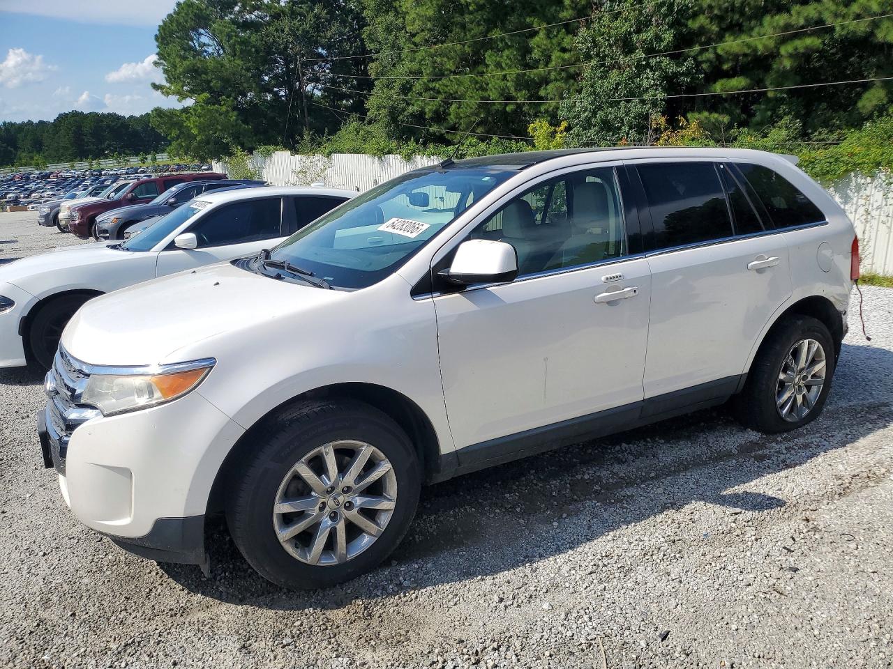 2011 Ford Edge Limited, VIN 2FMDK3KCXBBA39504 — Rear end