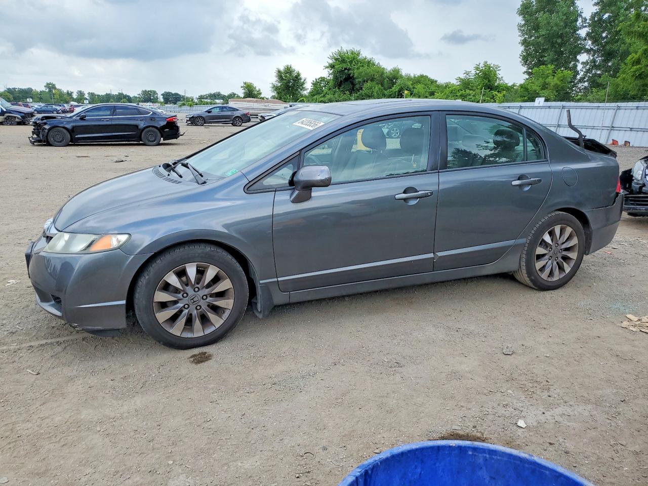 2009 Honda Civic, VIN 2HGFA15089H009707 — Зад