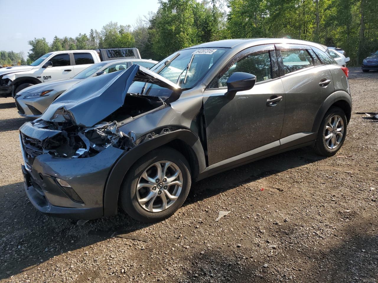 2019 Mazda CX-3 Touring, VIN JM1DKFC75K0412179 — Front end