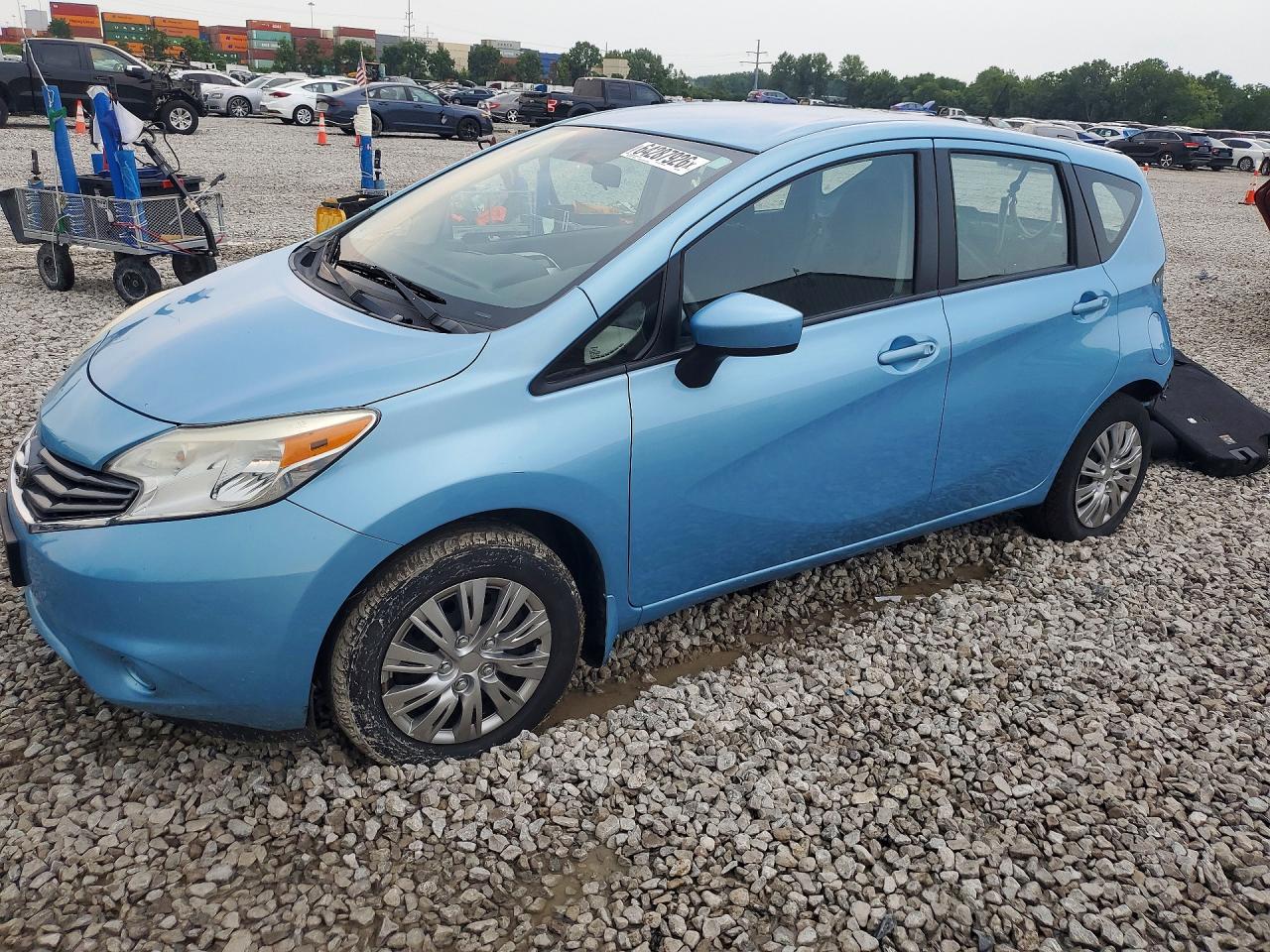 2015 Nissan Note SV, VIN 3N1CE2CPXFL384564 — Зад