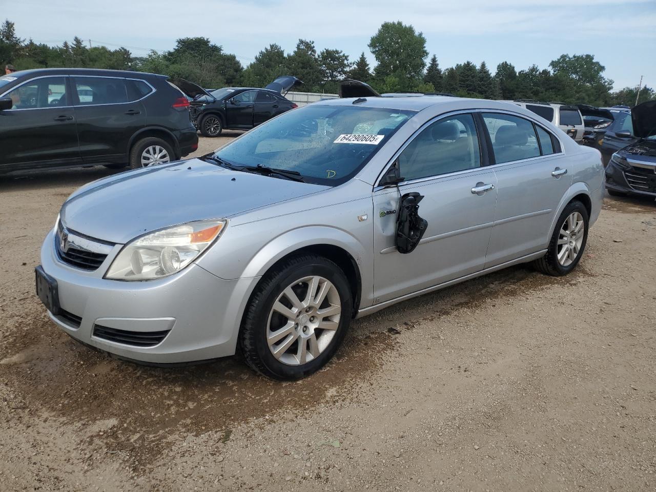 2009 Saturn Aura, VIN 1G8ZR57549F200699 — Крыша