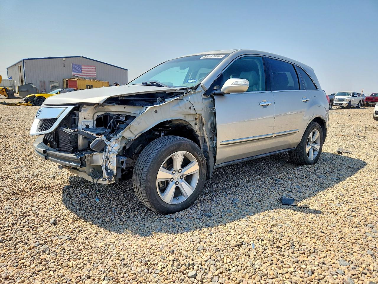 2010 Acura MDX Technology, VIN 2HNYD2H43AH520615 — Front end