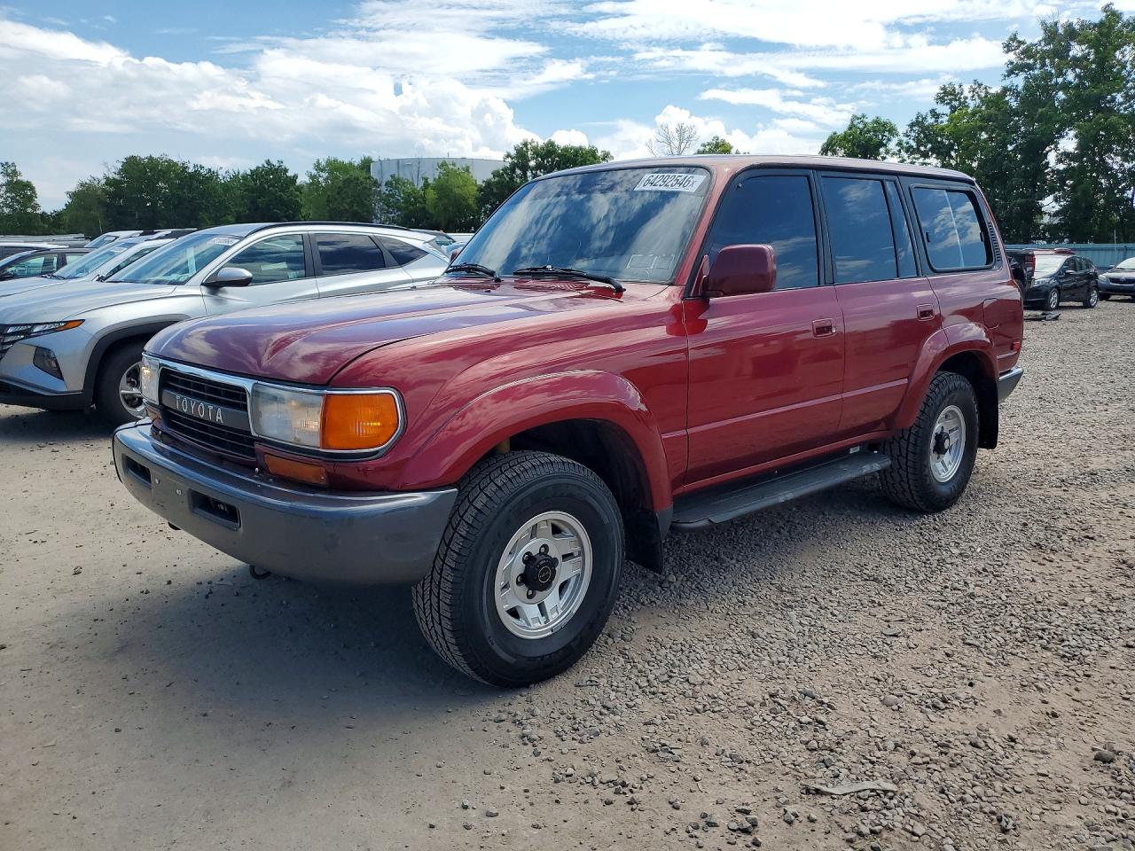 1991 Toyota Land Cruiser, VIN JT3FJ80W9M0026505 — Пожар в салоне