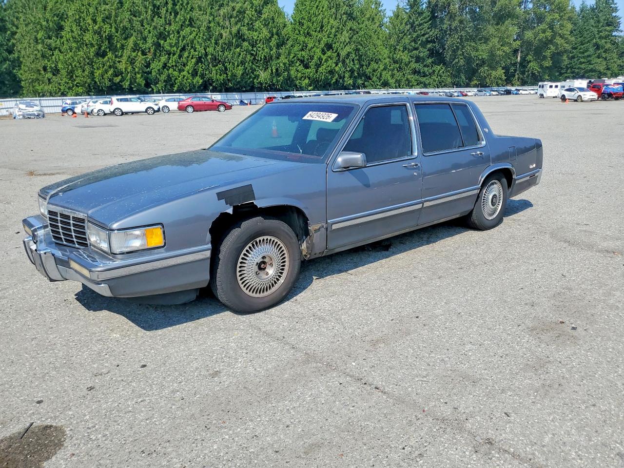 1993 Cadillac DeVille, VIN 1G6CD53B7P4329960 — Vandalism