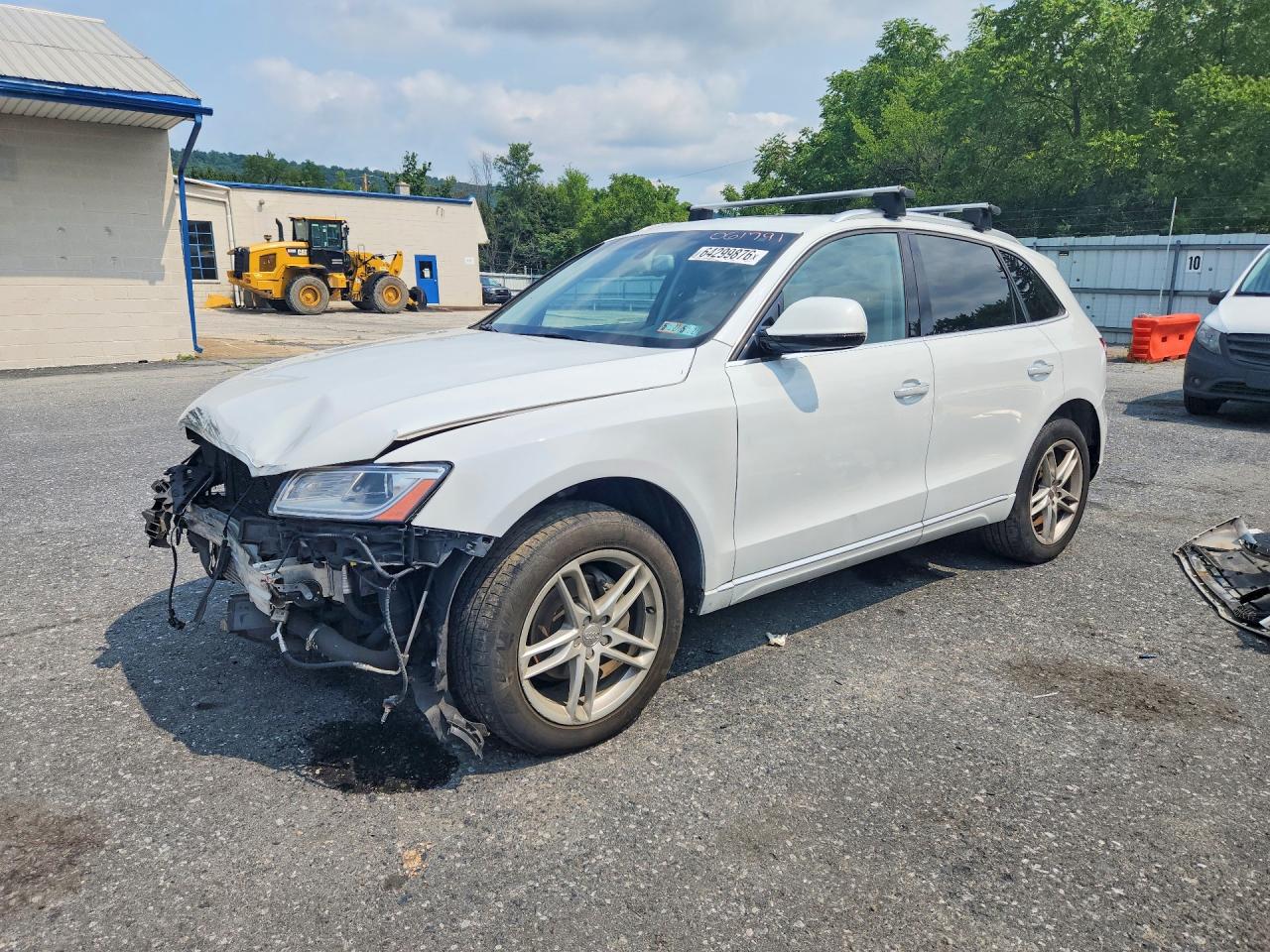 2017 Audi Q5 Premium Plus, VIN WA1L2AFP6HA061791 — Front end