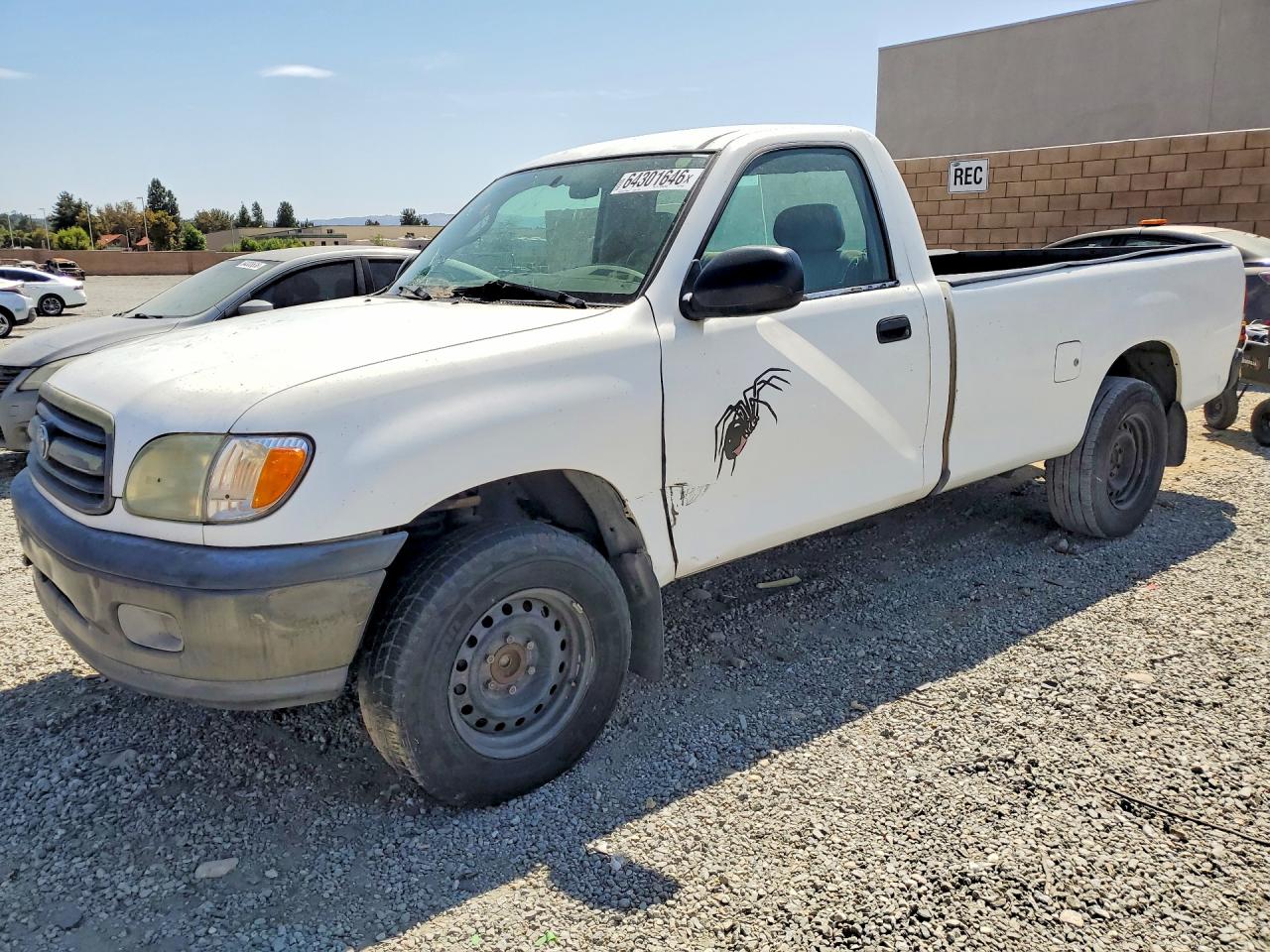 2002 Toyota Tundra, VIN 5TBJN32162S295014 — Зад