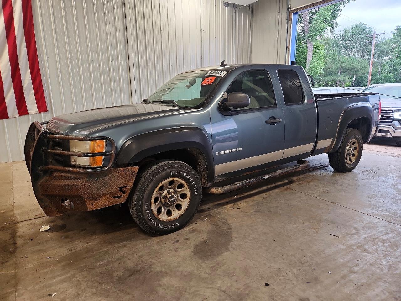 2008 GMC Sierra 1500 SLT, VIN 2GTEK190881212802 — Днище