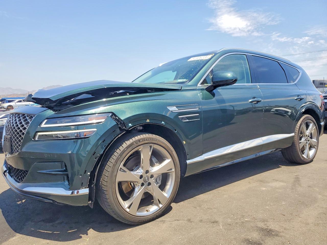 2023 Genesis GV80 Advanced Plus, VIN KMUHCESC7PU129433 — Front end