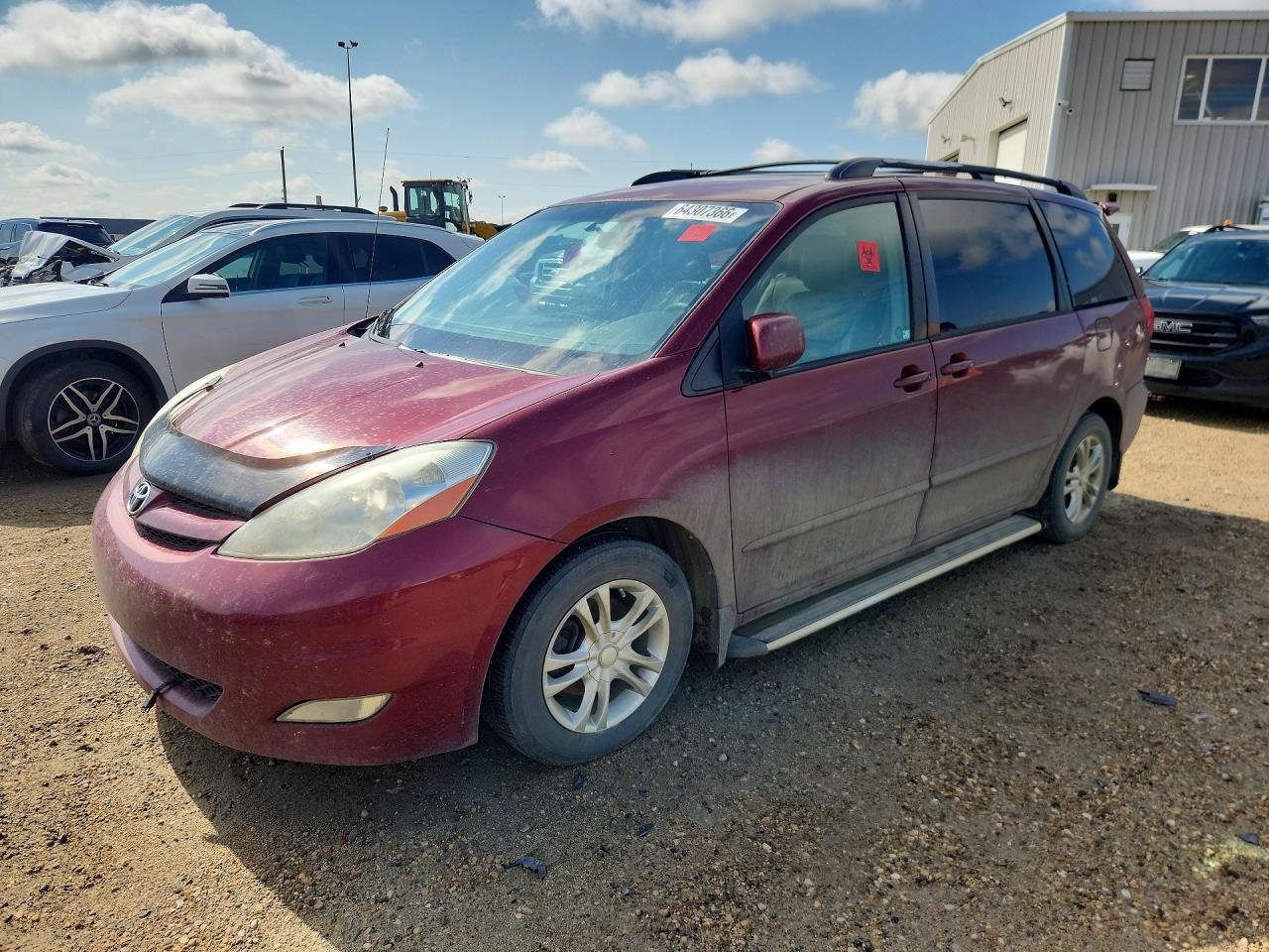2009 Toyota Sienna LE, VIN 5TDZK23C79S241356 — Vandalism