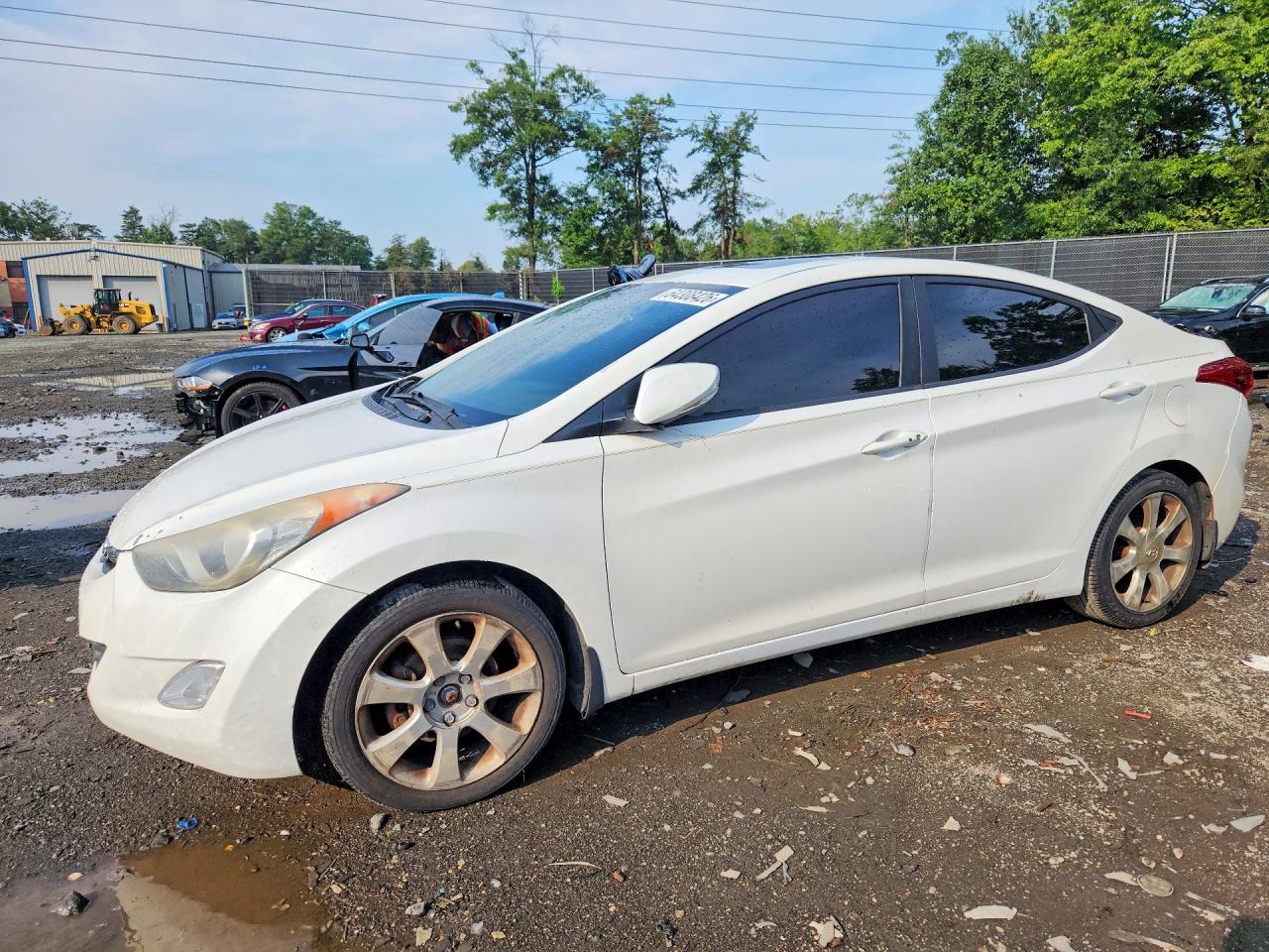 2013 Hyundai Elantra GLS, VIN 5NPDH4AEXDH151741 — Minor dents and scratches