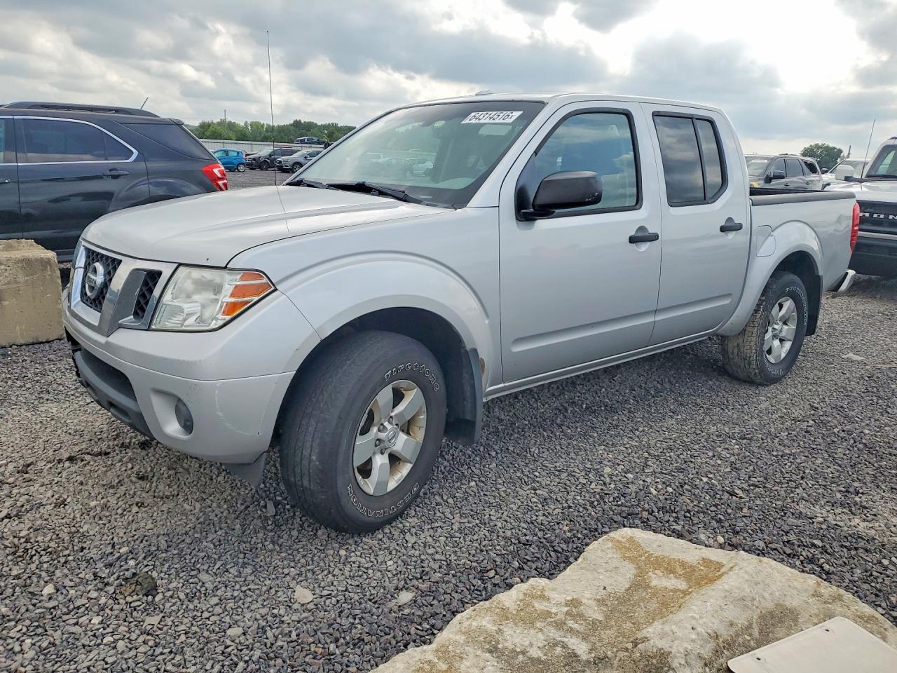 2012 Nissan Frontier SV, VIN 1N6AD0EV9CC458441 — Front end