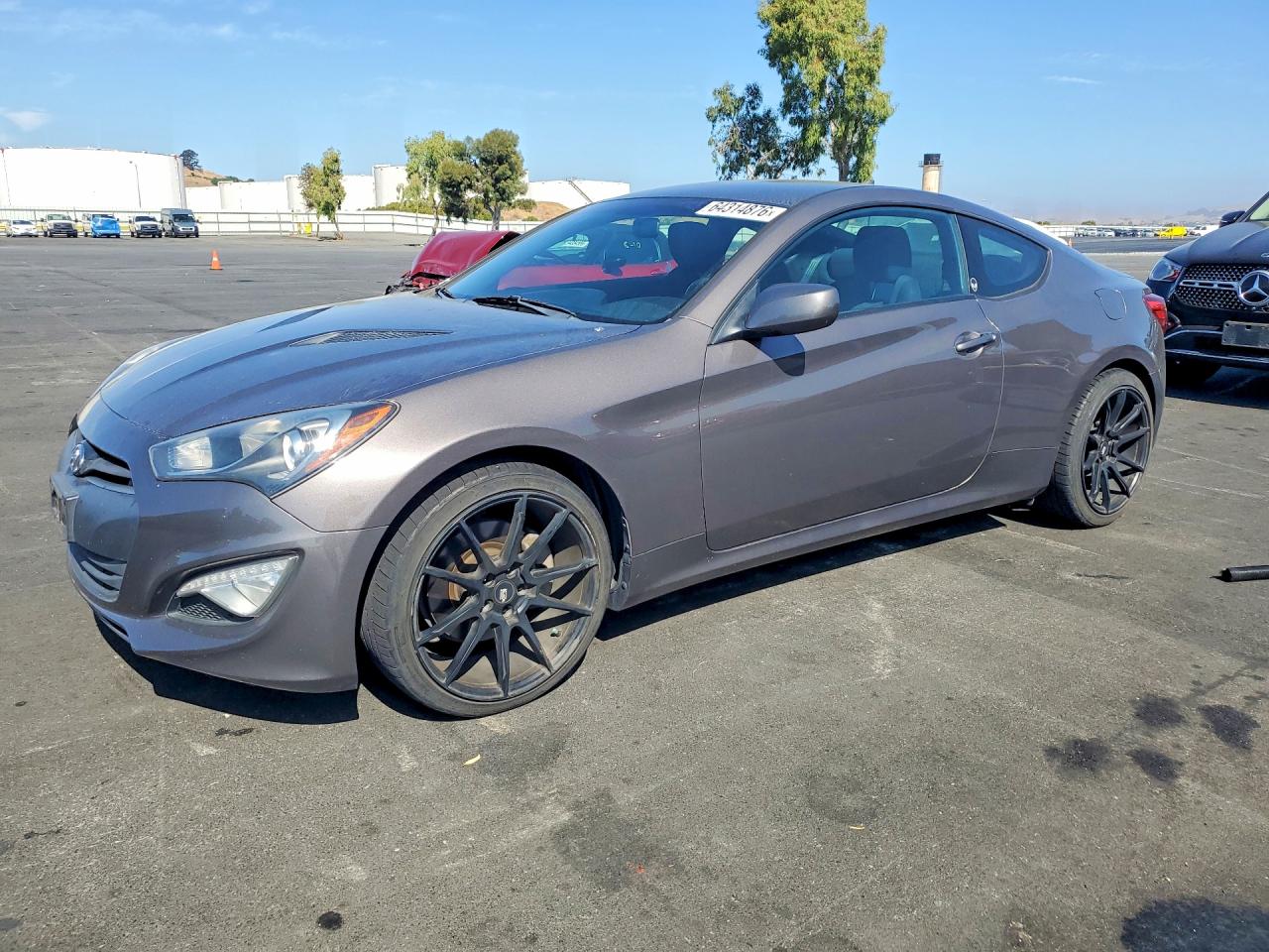 2013 Hyundai Genesis Coupe 2.0T, VIN KMHHT6KD5DU099115 — Minor dents and scratches