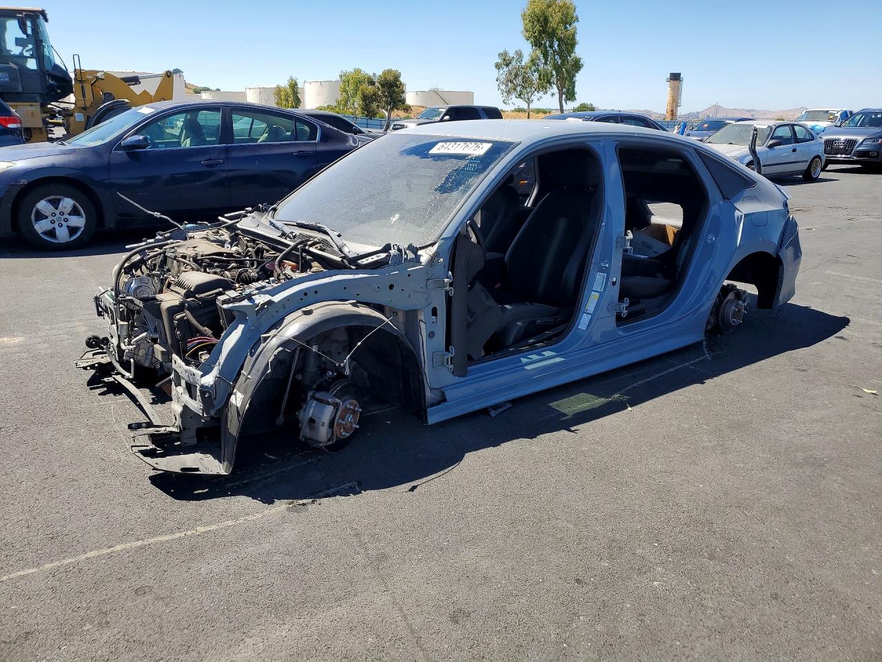 2023 Honda Civic Sport, VIN 2HGFE2F52PH547045 — Vandalism