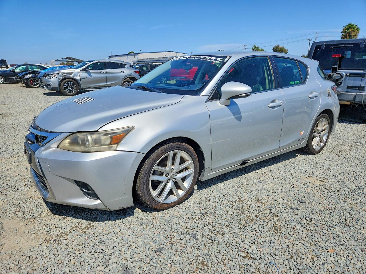 2016 Lexus CT 200h, VIN JTHKD5BH1G2256786 — Front end