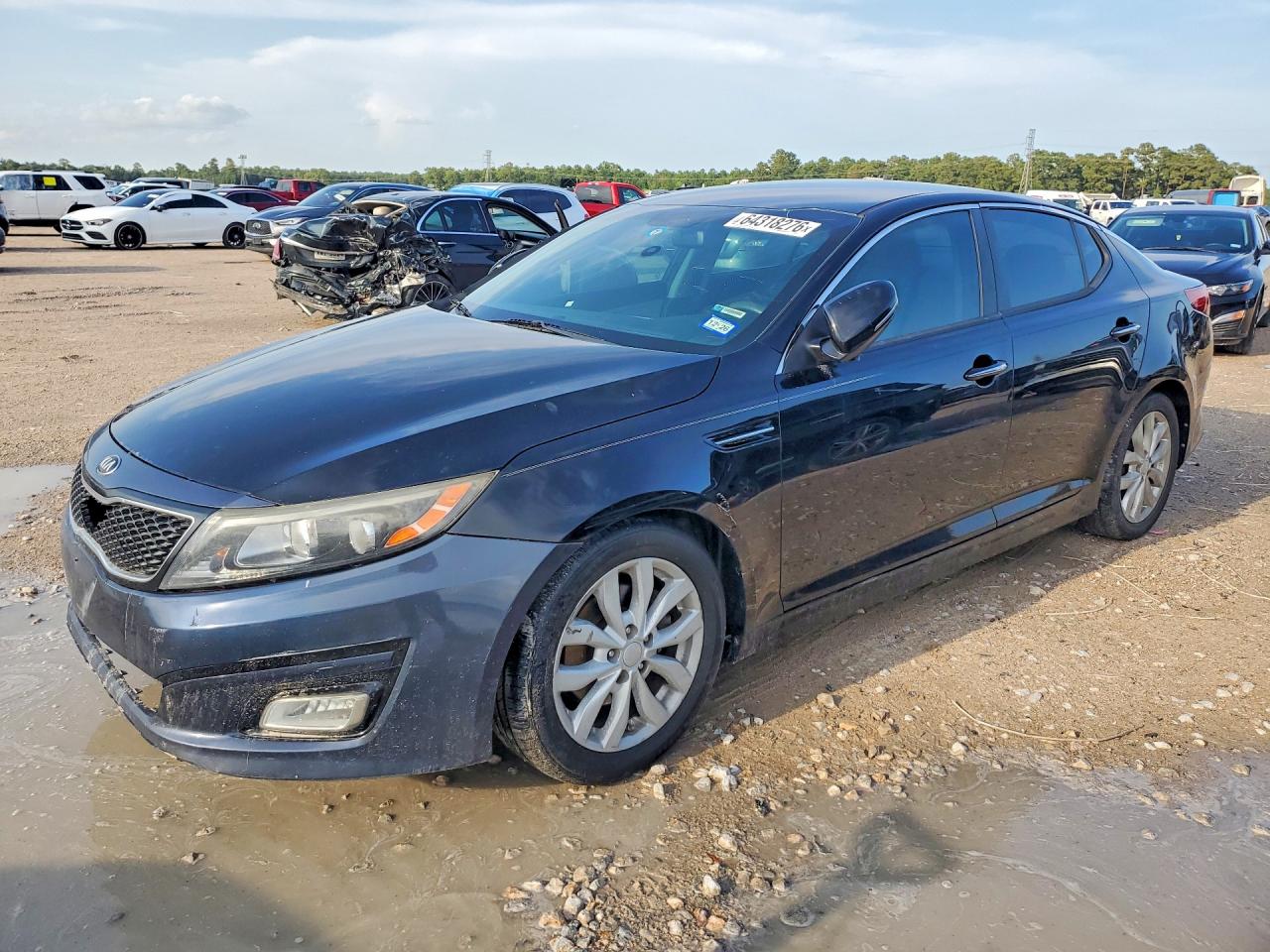 2015 Kia Optima LX, VIN 5XXGM4A71FG357717 — Front end