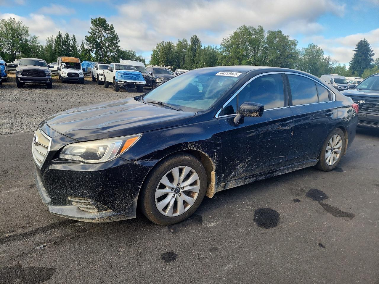 2017 Subaru Legacy Premium, VIN 4S3BNAC6XH3047918 — Front end