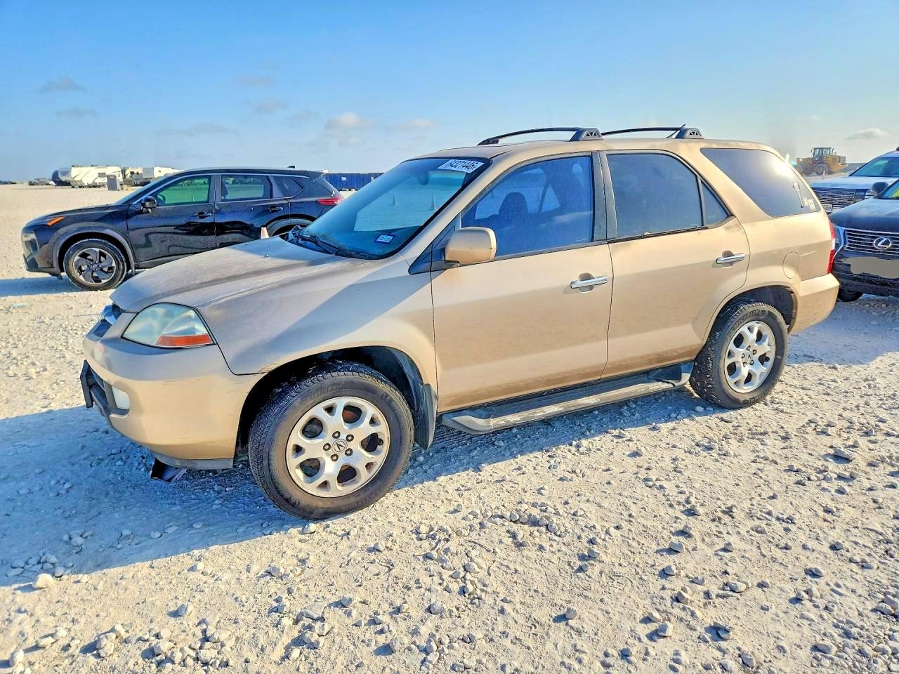 2001 Acura MDX Touring, VIN 2HNYD18821H524149 — Undercarriage