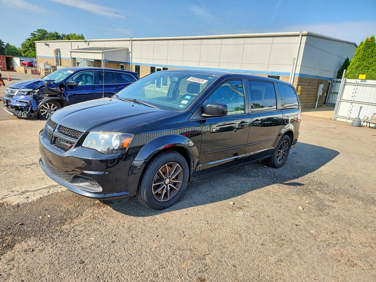 2015 Dodge Grand Caravan SE Plus, VIN 2C4RDGBG5FR684833 — Пожар