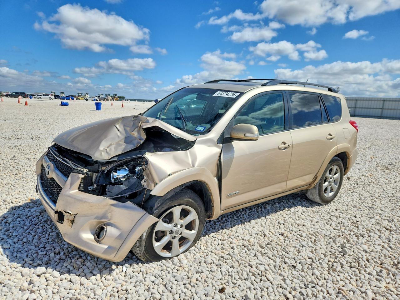 2010 Toyota RAV4 Limited, VIN 2T3YF4DV7AW051619 — Front end