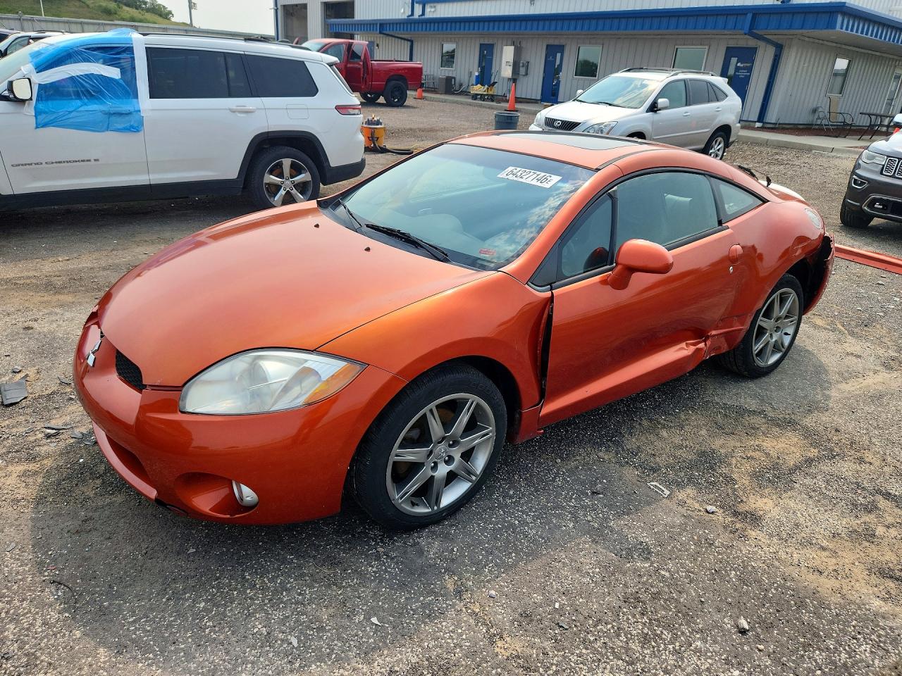 2008 Mitsubishi Eclipse GT, VIN 4A3AK34T08E030681 — Зад