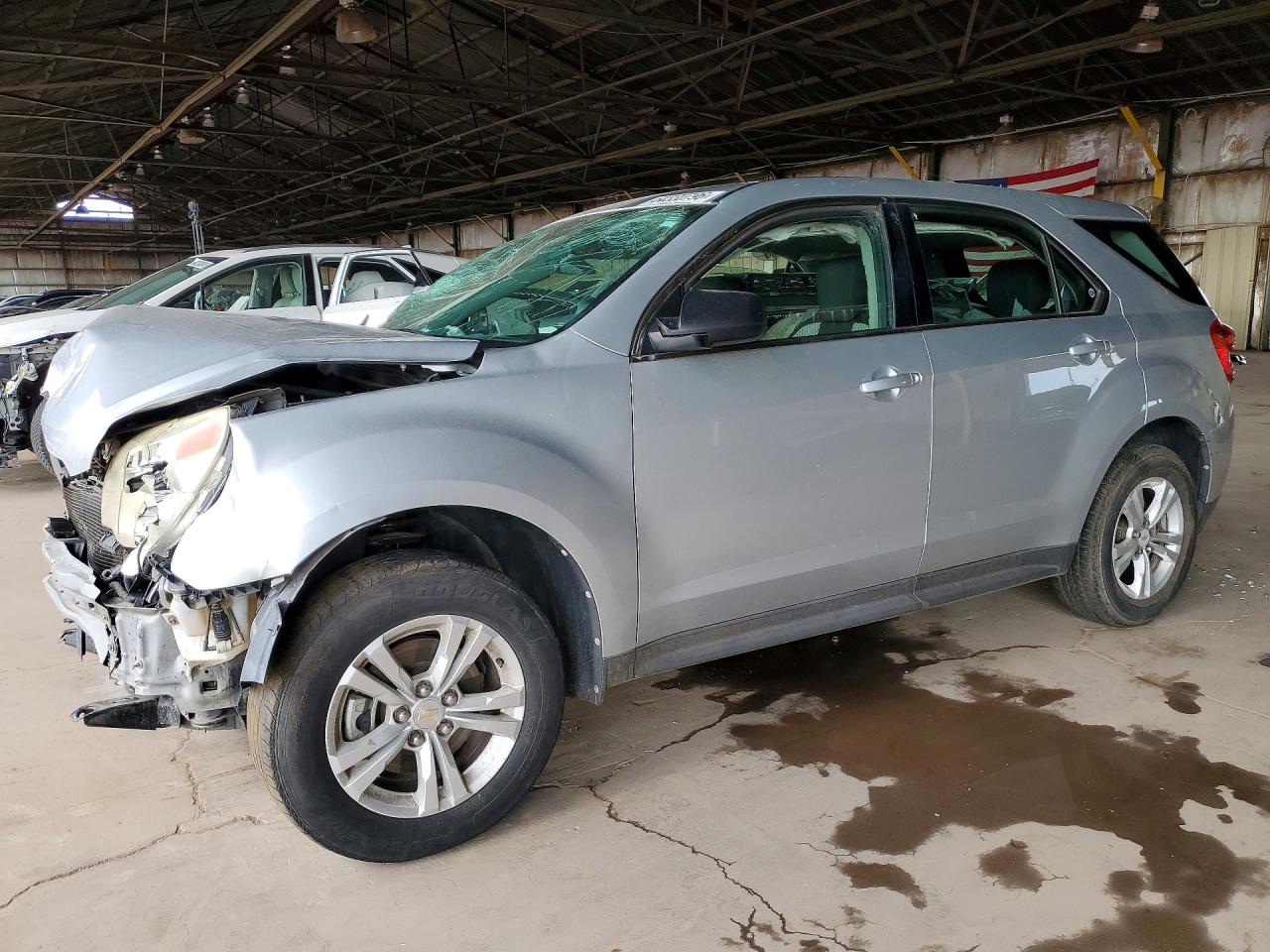 2011 Chevrolet Equinox LS, VIN 2GNALBEC6B1166774 — Front end