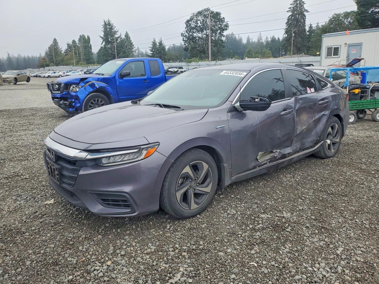 2021 Honda Insight EX, VIN 19XZE4F58ME008119 — Side