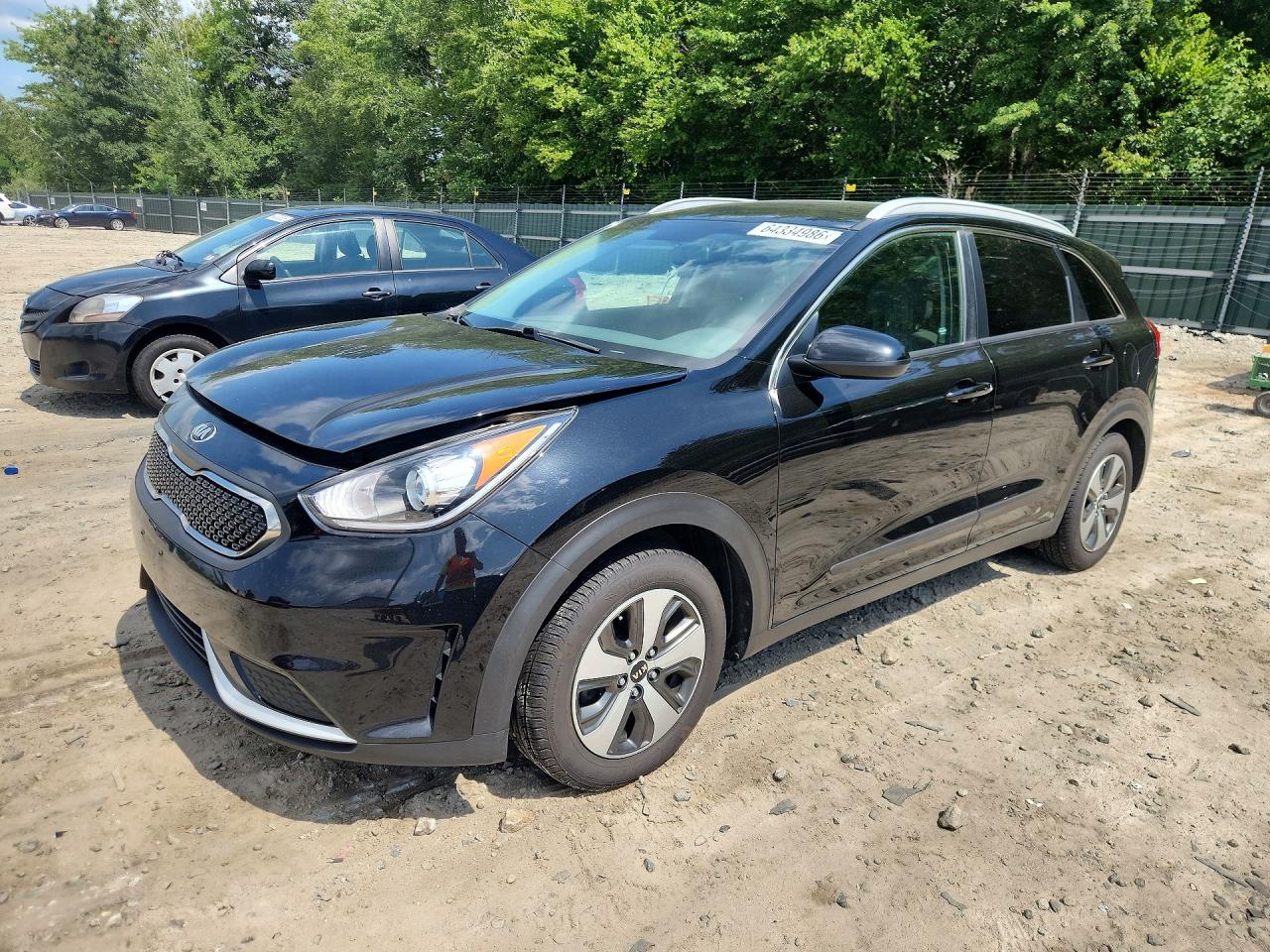 2017 Kia Niro LX, VIN KNDCB3LC4H5066659 — Мелкие вмятины и царапины