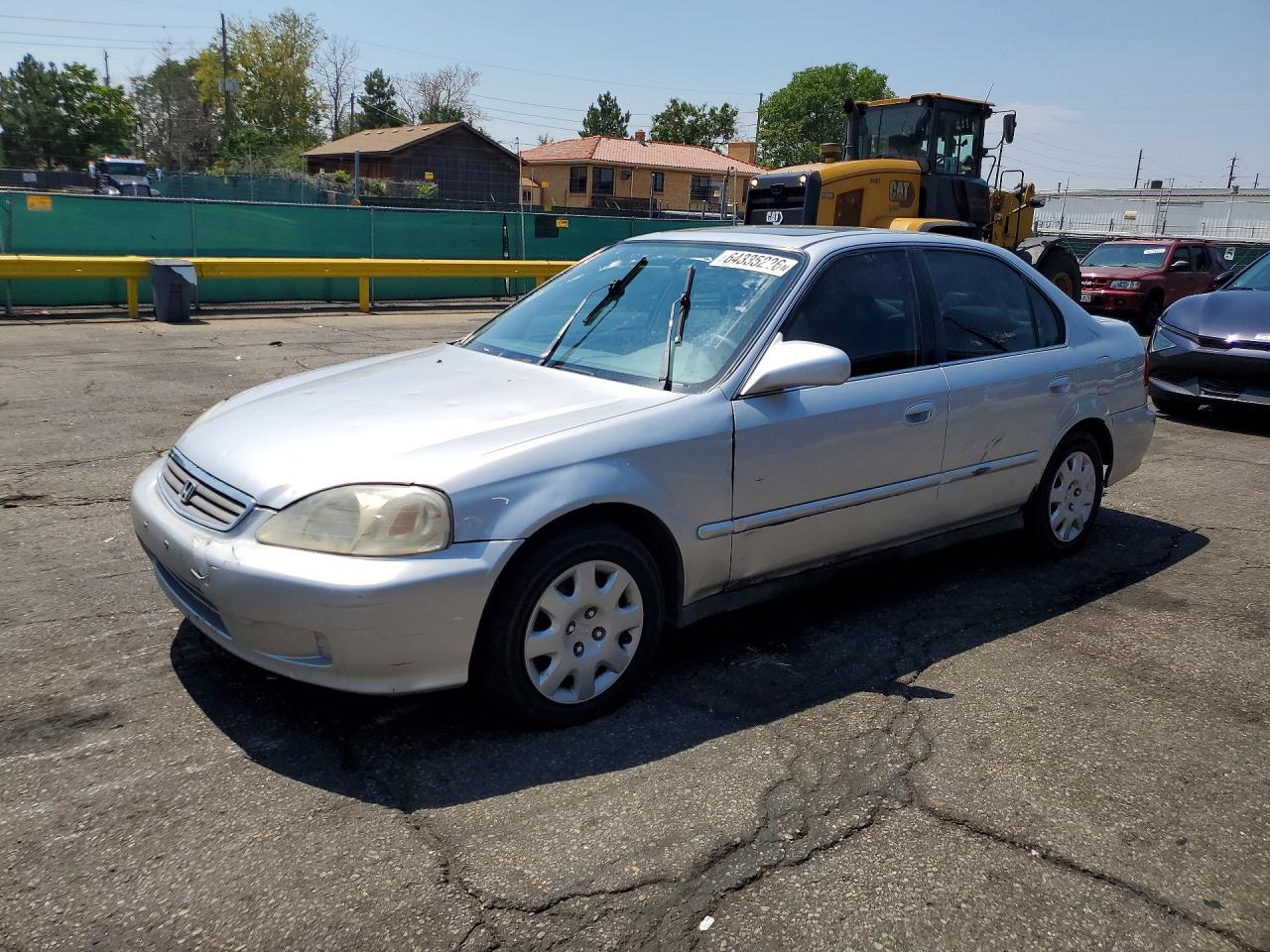1999 Honda Civic EX, VIN 1HGEJ8649XL033648 — Перед