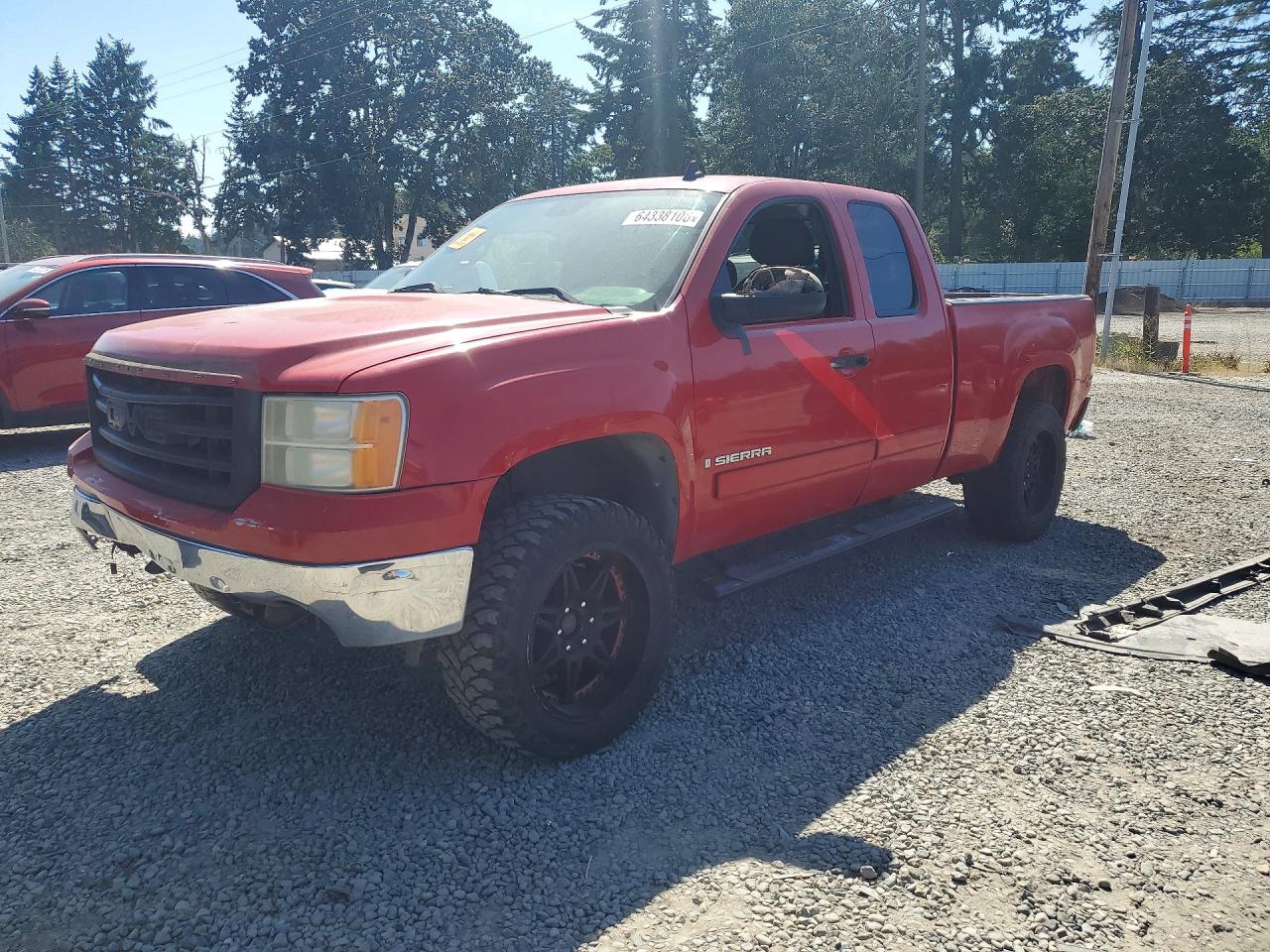 2007 GMC Sierra 1500 SLE2, VIN 1GTEK19J07Z511621 — Minor dents and scratches