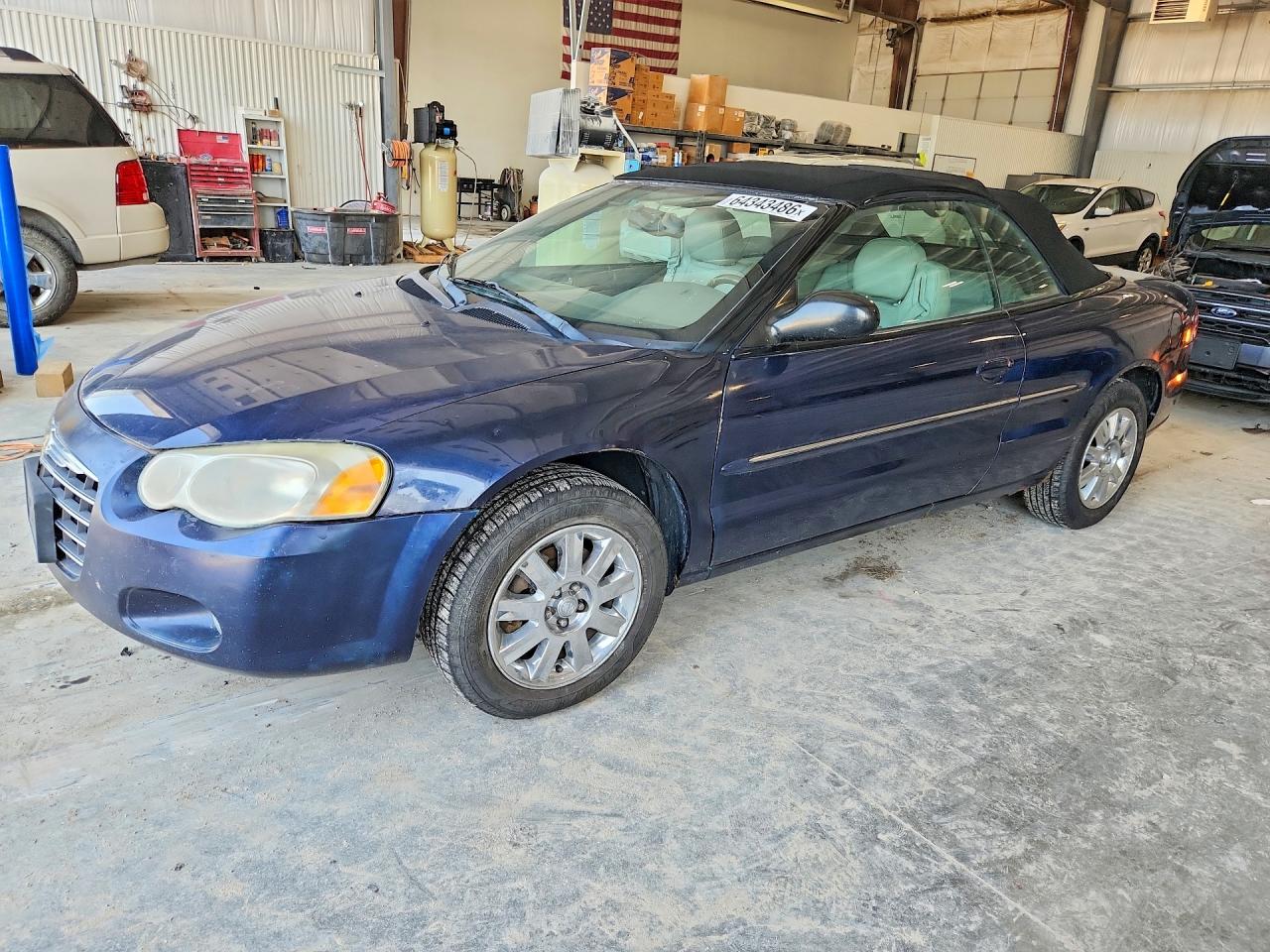 2005 Chrysler Sebring Limited, VIN 1C3EL65R15N665818 — Hail