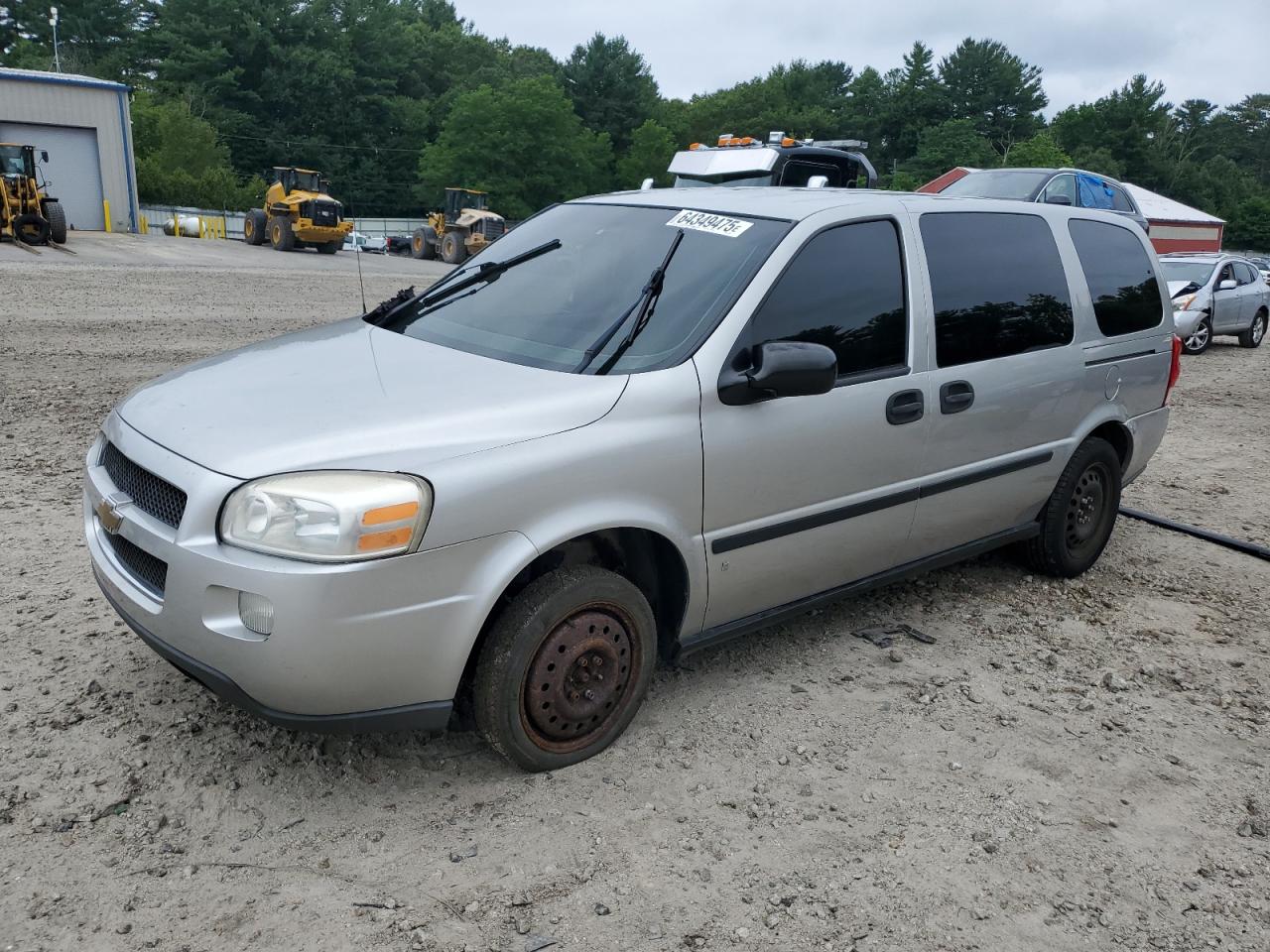 2007 Chevrolet Uplander LS Fleet, VIN 1GNDV23W87D186993 — Normal wear