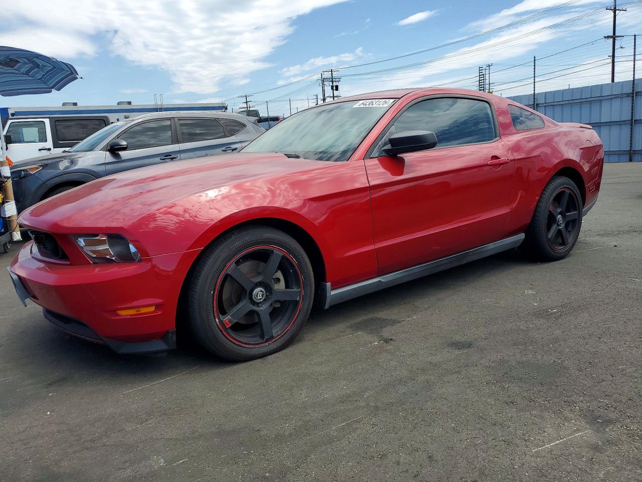 2011 Ford Mustang V6, VIN 1ZVBP8AM0B5120291 — Мелкие вмятины и царапины