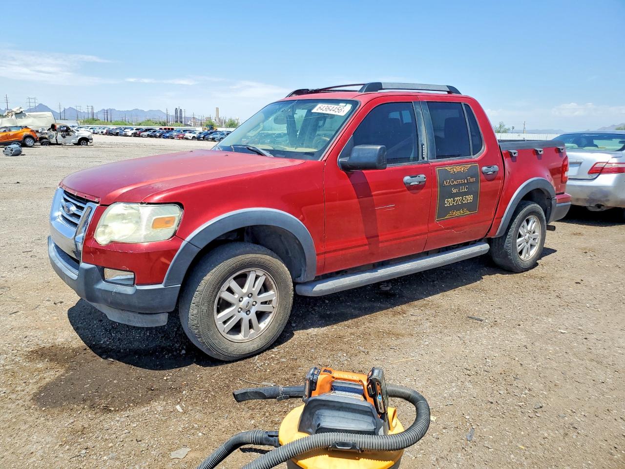 2010 Ford Explorer Sport Trac XLT, VIN 1FMEU5BE1AUF04661 — Normal wear