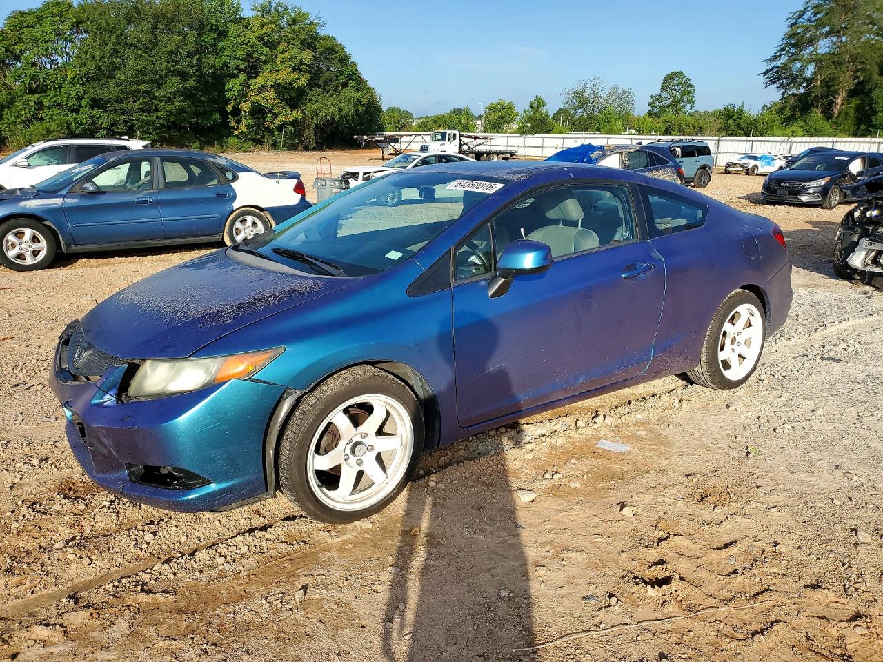 2012 Honda Civic LX, VIN 2HGFG3B56CH524092 — Front end