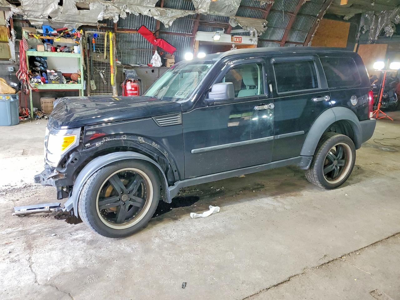 2007 Dodge Nitro SXT, VIN 1D8GU28K37W560916 — Front end