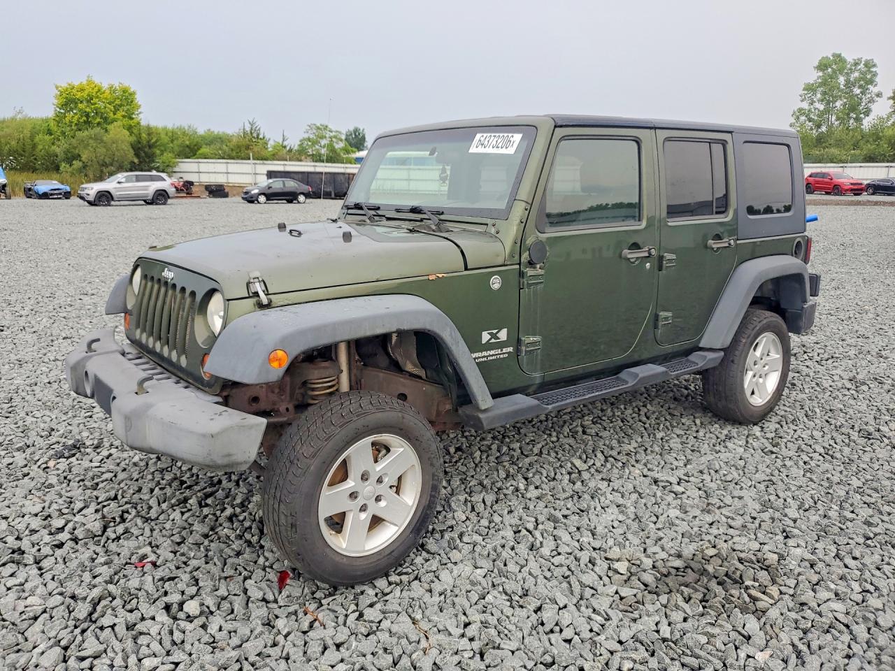 2008 Jeep Wrangler Unlimited X, VIN 1J4GA39118L619767 — Mechanical