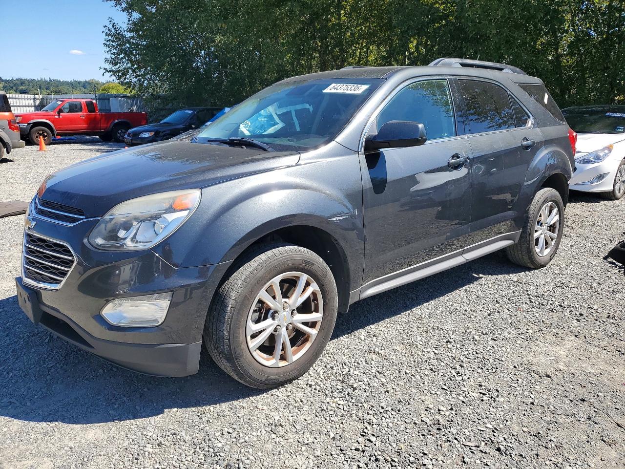 2017 Chevrolet Equinox LT, VIN 2GNFLFEK9H6130416 — Rear end